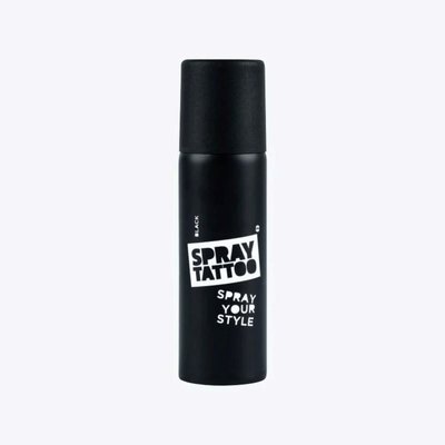 One Spray Tattoo Doğal Dövme Spreyi Siyah 50 ml