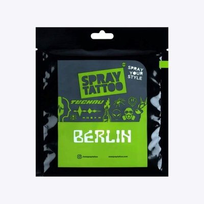 One Spray Tattoo Berlin City Pack Dövme Şablon Seti