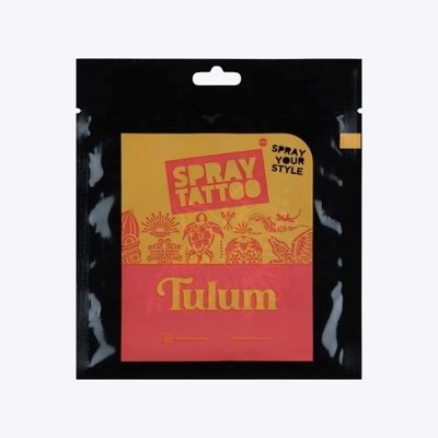 One Spray Tattoo Tulum City Pack Dövme Şablon Seti