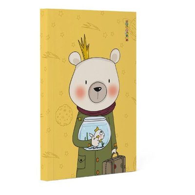 Ninobook Renkli Yüzler Ayıcık Renkli Butik Defter