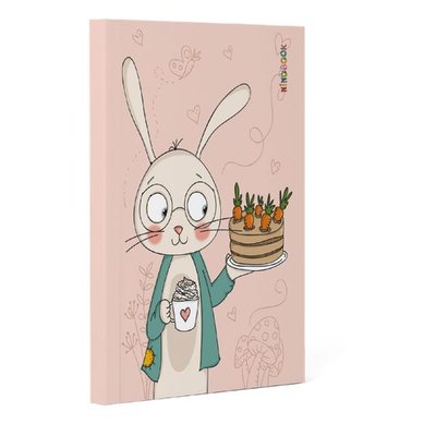 Ninobook Renkli Yüzler Tavşancık Renkli Butik Defter