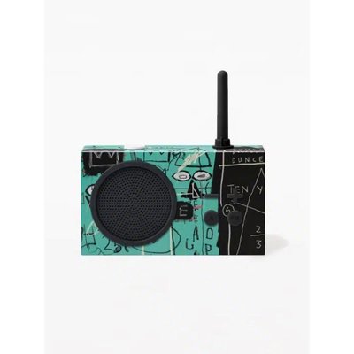 Lexon Tykho 3 Bluetooth Hoparlör ve Radyo X Jean-Michel Basquiat Pi