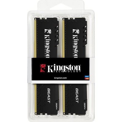 KINGSTON 32GB 3600MT/s DDR4 CL18 DIMM (Kit of 2) Beast Black Turkey KF436C18BBK2/32TR - RAM