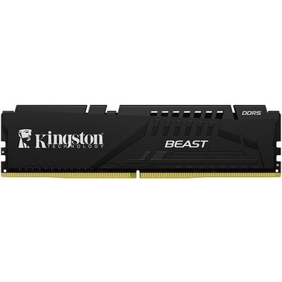 Kıngston 8gb 5200 Mhz Ddr5 CL36 Dımm Beast Black KF552C36BBE/8TR Masaüstü Pc Ram