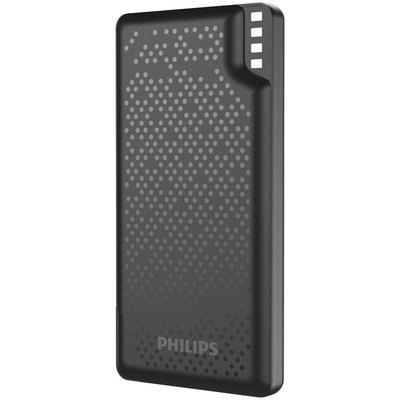 Philips 10000mAh Çift Çıkışlı Led Göstergeli Powerbank DLP2010NB/62