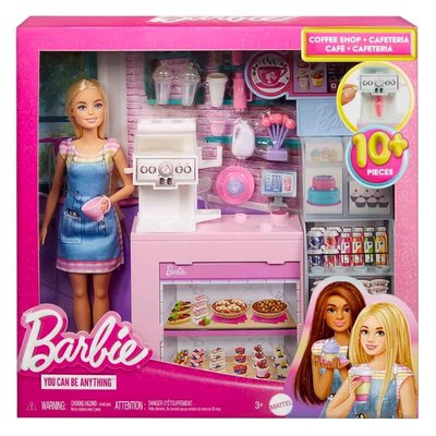 Barbie nin Kahve Dükkanı Oyun Seti HXN94