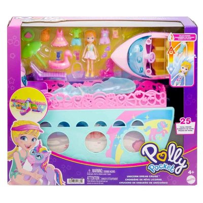 Polly Pocket Unıcorn Dream Cruıse Oyun Seti HWP26