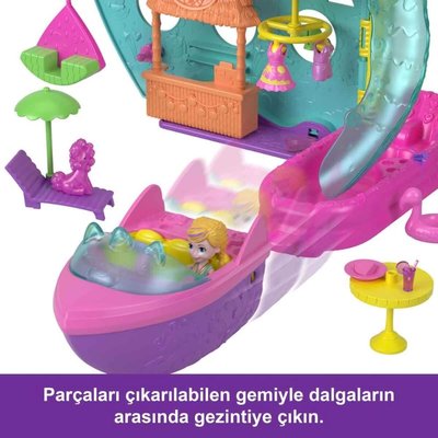 Polly Pocket Unıcorn Dream Cruıse Oyun Seti HWP26