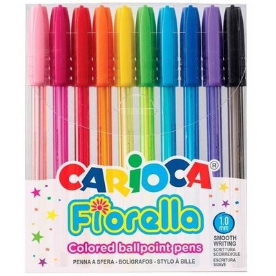 Carioca Renkli Tükenmez Kalem 10'lu 42775