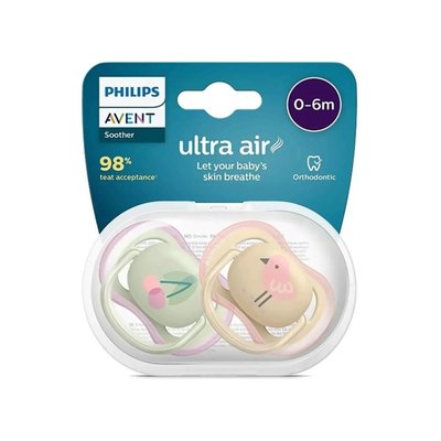 Philips Avent Ultra Air Emzik 0-6 Ay Kız 2'li