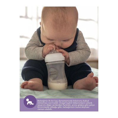 Philips Avent Doğal Tepkili Pp Biberon 260ml 1 Ay