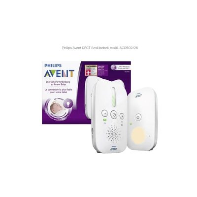 Philips Avent Dect Sesli Bebek Telsizi SCD502-26