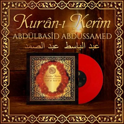 Abdülbasd Abdussamed Kuran-ı Kerim (Kırmızı Renk) Plak