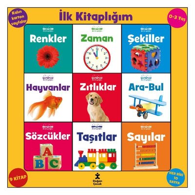 İlk Kitaplığım Seti - 9 Kitap Takım