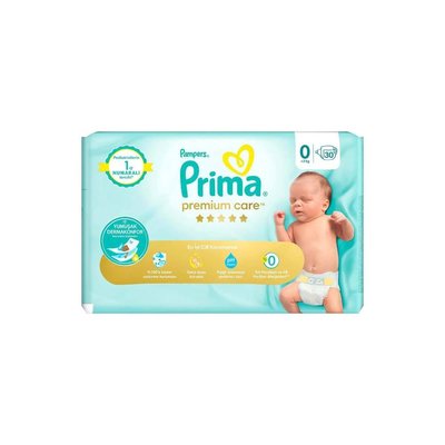 Prima Bebek Bezi Premium Care 0 Numara 30 Adet