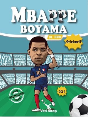 Mbappe Boyama - Çek Kopar Stickerli