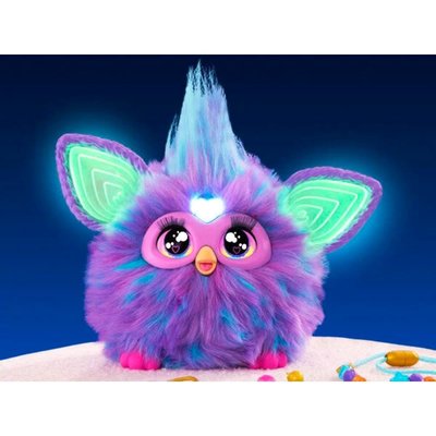 Furby Mor Interaktif Peluş F6743