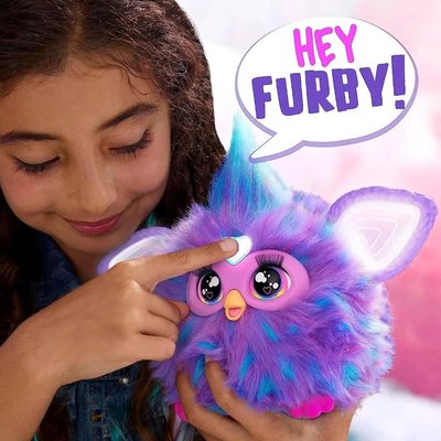 Furby Mor Interaktif Peluş F6743