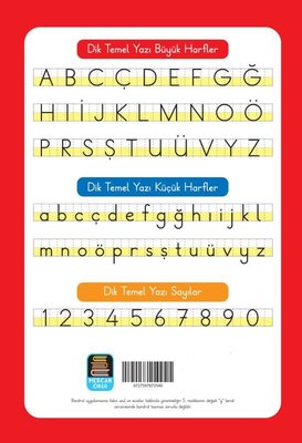 Standart Kılavuz Dik Çizgili Yazı Defteri 19 x 27