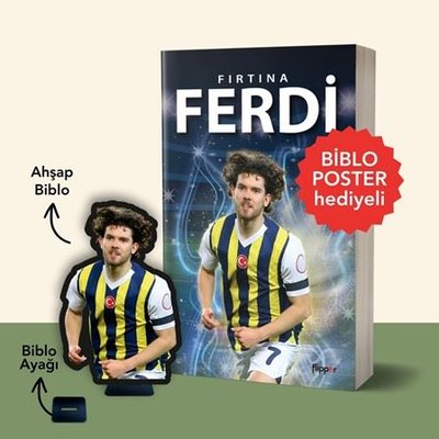 Fenerbahçenin ve Türk Futbolunun Dinamosu Ferdi Kadıoğlu - Fırtına Ferdi - Biblo Poster Hediyeli