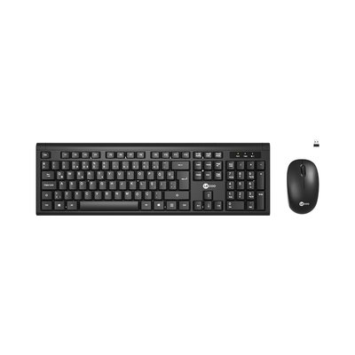 Lenovo Lecoo KW200 Kablosuz Türkçe Q Klavye & Mouse Set Siyah