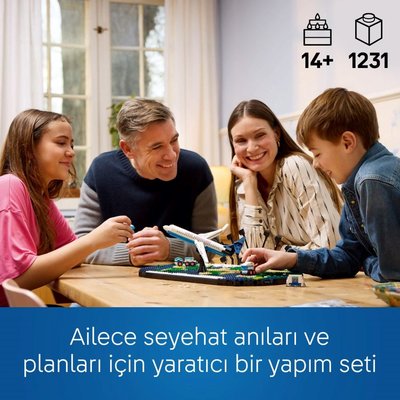Lego Seyahat Anıları Dünya Haritası Oyuncak 41838 | D&R