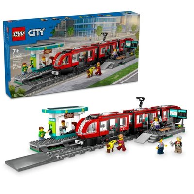 Lego City Şehir Merkezi Tramvay İstasyonu 60423 