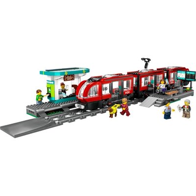 Lego City Şehir Merkezi Tramvay İstasyonu 60423 