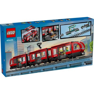 Lego City Şehir Merkezi Tramvay İstasyonu 60423 