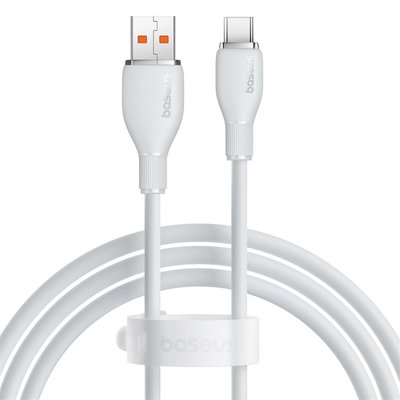 Baseus Pudding Hızlı Şarj Özellikli USB Type-C 100W Kablo 1.2m. Beyaz