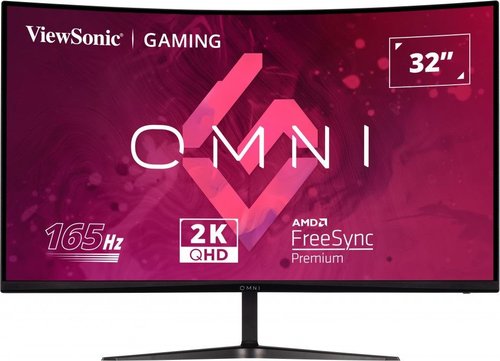 ViewSonic VX3218C-2K 32 1 ms QHD 2K Curved 180 Hz Oyuncu Monitörü