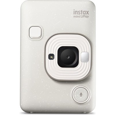 Instax Mini LiPlay Altın Misty White Dijital Fotoğraf Makinesi