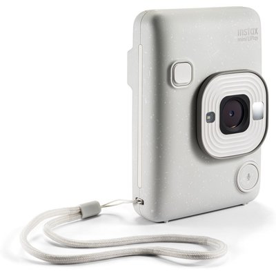 Instax Mini LiPlay Altın Misty White Dijital Fotoğraf Makinesi