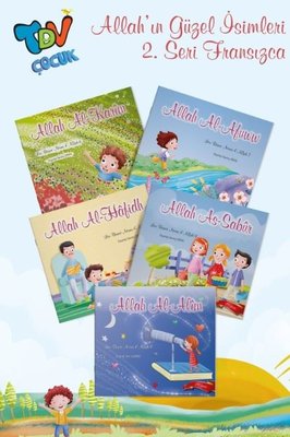 Allah'ın Güzel İsimleri 2. Seri Seti - 5 Kitap Takım - Fransızca - Les Beaux Noms d'Allah