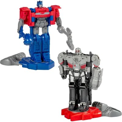 Transformers One Optimus Prime vs Megatron Robot Battlers Aksiyon 2'li Figür Seti