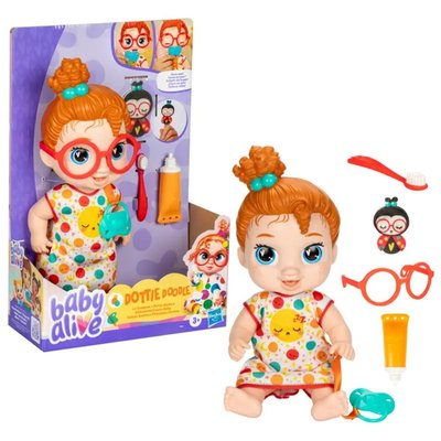 Baby Alive Uykucu Bebeğim Kırmızı Saçlı Dottie