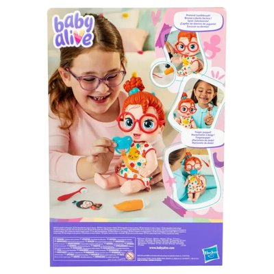 Baby Alive Uykucu Bebeğim Kırmızı Saçlı Dottie