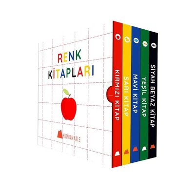 Renk Kitapları Seti - 5 Kitap Takım