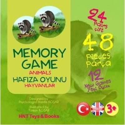 Memory Game Animals Hafıza Oyunu - Hayvanlar