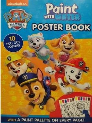 Paw Patrol Paint with Water Books