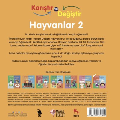 Karıştır ve Değiştir - Hayvanlar 2