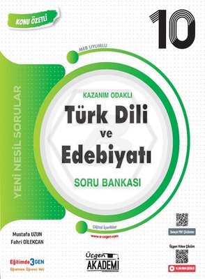 10.Sınıf Türk Dili ve Edebiyatı Konunun Özü Soru Bankası