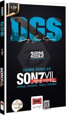 Yargı 2025 DGS Vip Sayısal Sözel 7 Yıl Çıkmış Sorular