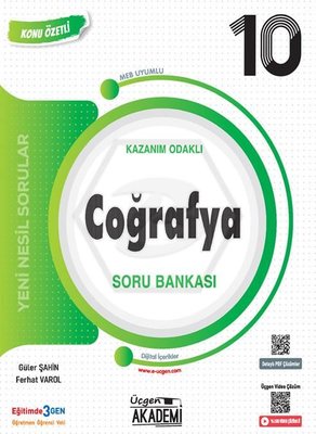 10. Sınıf Coğrafya Konunun Özü Soru Bankası