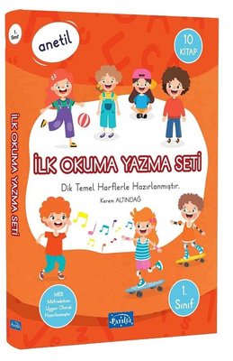 Anetil - İlk Okuma Yazma Seti - 10 Kitap Takım