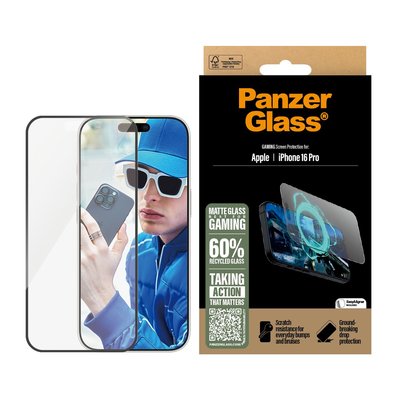 PanzerGlass® iPhone 16 Pro, Gaming, UWF, Ekran Koruyucu