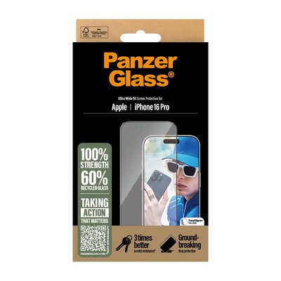 PanzerGlass iPhone 16 Pro UWF Ekran Koruyucu