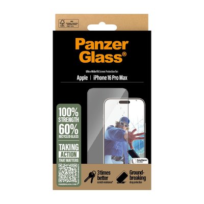 PanzerGlass iPhone 16 Pro Max UWF Ekran Koruyucu