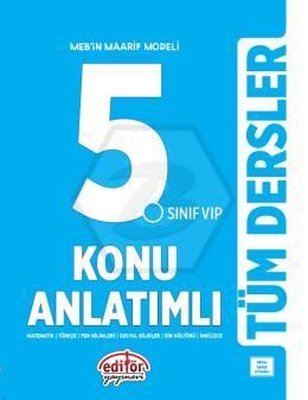 5. Sınıf VIP Tüm Dersler Konu Anlatımlı