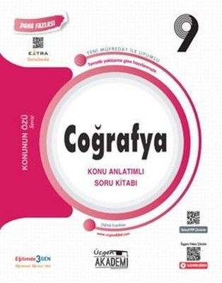 9.Sınıf Konunun Özü - Coğrafya Konu Anlatımlı Soru Kitabı